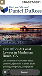 Mobile Screenshot of durosslaw.com